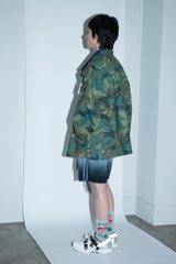 PIGMENT-DYED CAMO JACKET