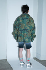 PIGMENT-DYED CAMO JACKET