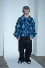 RHOMBUS DENIM LS SHIRT