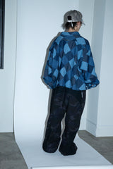 RHOMBUS DENIM LS SHIRT