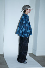 RHOMBUS DENIM LS SHIRT