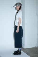 POLYESTER TRIPLE-WEAVE WIDE SLACKS