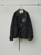 PIGMENT-DYED CAMO JACKET