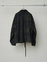 PIGMENT-DYED CAMO JACKET