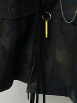 PIGMENT-DYED CAMO JACKET