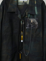 PIGMENT-DYED CAMO JACKET
