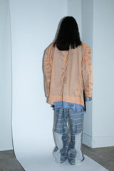 HAND-SPRAYED/STUDDED LEATHER BELT