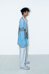 REVERSIBLE DISTRESSED SUMMER KNIT CARDIGAN/CHARACTER/ATOZ