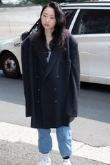 REVERSIBLE DISTRESSED SUMMER KNIT VEST/CHARACTER/ATOZ