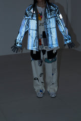 Swiss Army 50's Denim Jacket (Reflective Coating)