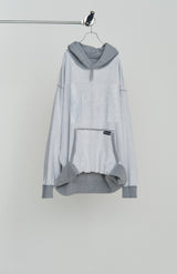 HOODIE/BUBBLEGUM GRAY