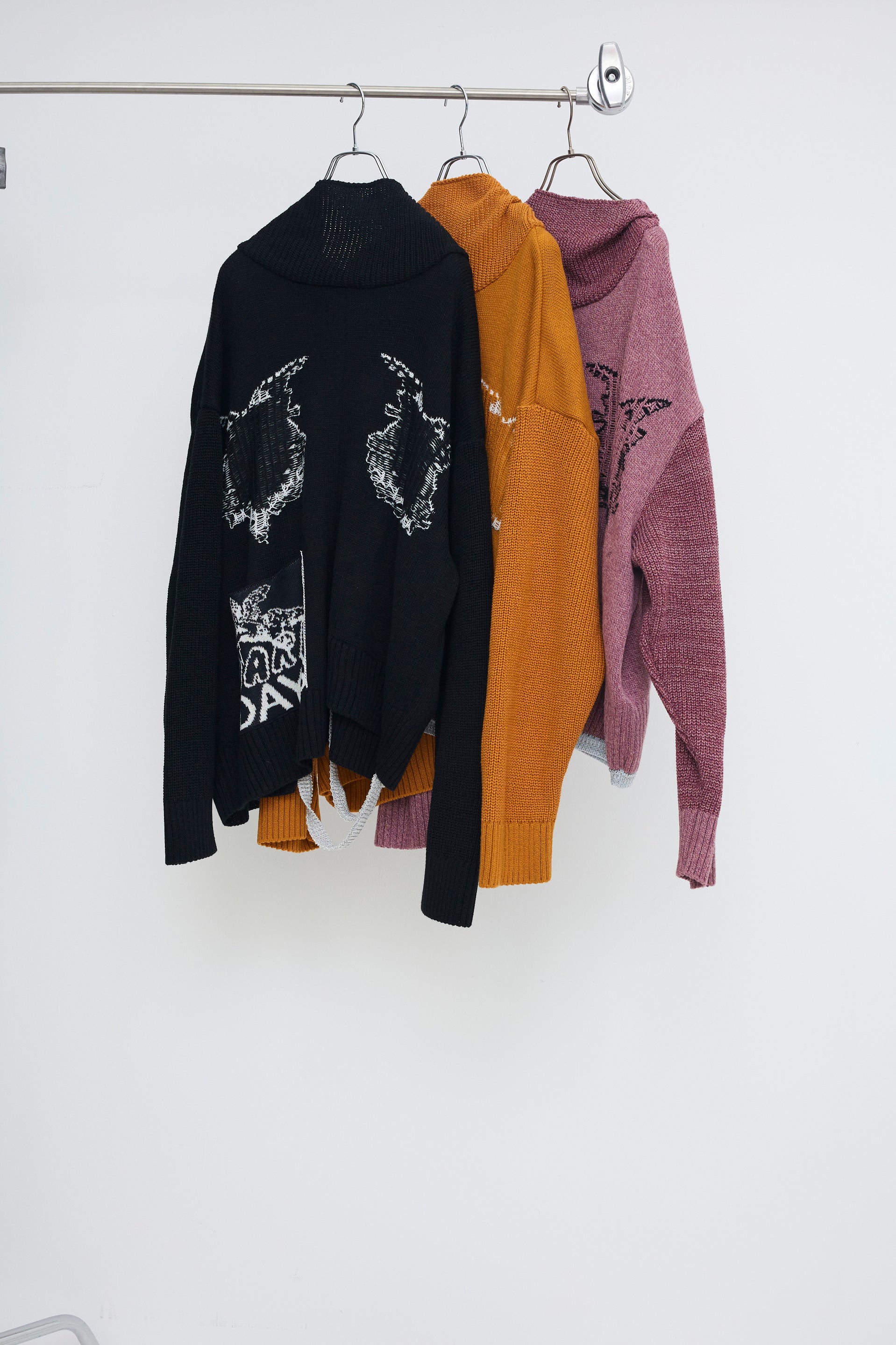REVERSIBLE BALACLAVA SWEATER – BODYSONG. ONLINE STORE REVERSIBLE BALACLAVA SWEATER – BODYSONG. ONLINE STORE