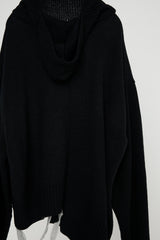 REVERSIBLE BALACLAVA SWEATER