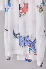 TEE/MESH/FLOCKING/ATOZ