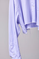 LS NICE CROPPED SPLATTER SHIRT/TM