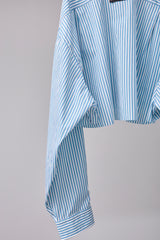 LS NICE CROPPED SPLATTER SHIRT/TM