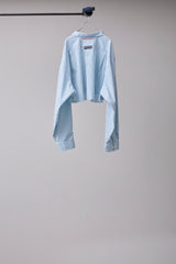 LS NICE CROPPED SPLATTER SHIRT/TM