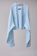 LS NICE CROPPED SPLATTER SHIRT/TM