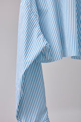 LS NICE CROPPED SPLATTER SHIRT/TM