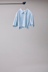 NICE CROPPED SS SPLATTER SHIRT/TM