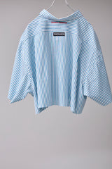 NICE CROPPED SS SPLATTER SHIRT/TM