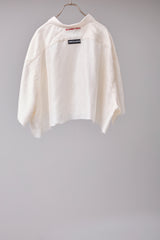 NICE CROPPED SS SPLATTER SHIRT/MONKEY