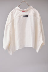 NICE CROPPED SS SPLATTER SHIRT/MONKEY