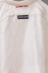 NICE CROPPED SS SPLATTER SHIRT/MONKEY