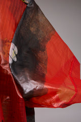 TRANSPARENT GRID WORK SHIRT/ATOZ