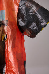 TRANSPARENT GRID WORK SHIRT/ATOZ