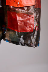 TRANSPARENT GRID WORK SHIRT/ATOZ