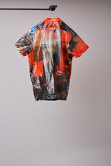 TRANSPARENT GRID WORK SHIRT/ATOZ