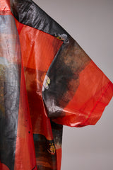 TRANSPARENT GRID WORK SHIRT/ATOZ