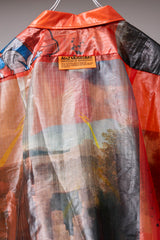 TRANSPARENT GRID WORK SHIRT/ATOZ