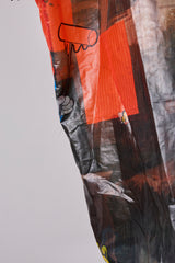 TRANSPARENT GRID WORK SHIRT/ATOZ