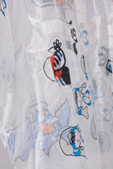 TRANSPARENT GRID WORK SHIRT/ATOZ