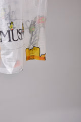 TRANSPARENT GRID WORK SHIRT/ATOZ