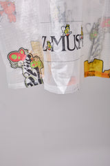 TRANSPARENT GRID WORK SHIRT/ATOZ