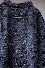 MELTED BONDED DENIM FLORAL SHIRT