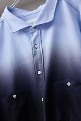 BEAUTIFUL GRADIENT DEFORMATION SHIRT