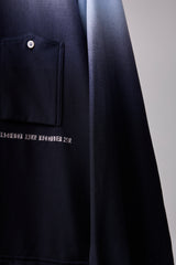 BEAUTIFUL GRADIENT DEFORMATION SHIRT