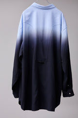 BEAUTIFUL GRADIENT DEFORMATION SHIRT