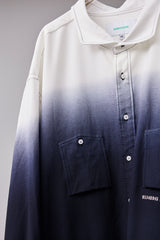 BEAUTIFUL GRADIENT DEFORMATION SHIRT