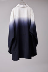 BEAUTIFUL GRADIENT DEFORMATION SHIRT