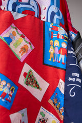 VINTAGE SCARF REMODELED INTO A SHIRT