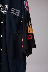 VINTAGE T-SHIRT REMODELED INTO A SHIRT