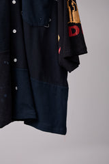 VINTAGE T-SHIRT REMODELED INTO A SHIRT