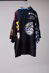 VINTAGE T-SHIRT REMODELED INTO A SHIRT