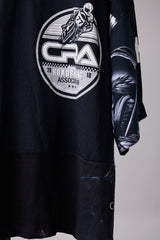 VINTAGE T-SHIRT REMODELED INTO A SHIRT