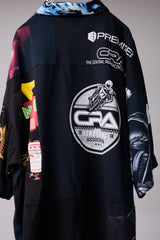 VINTAGE T-SHIRT REMODELED INTO A SHIRT